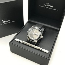 Used Sinn 104.ST.SA.IA Automatic Pilot Watch Black 10