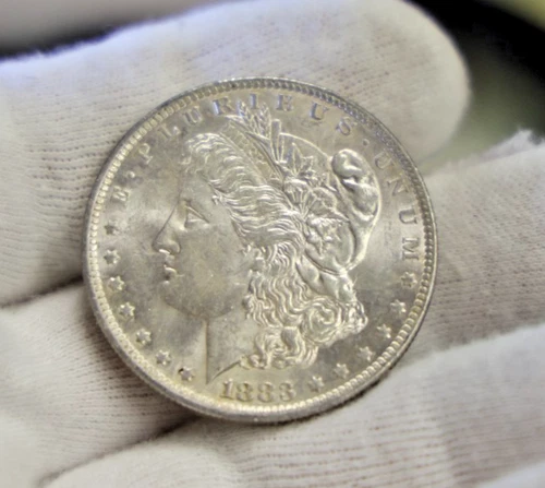 1883 O US Morgan Silver Dollar $1 Original Unc.