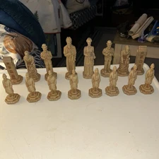 Studio Anne Carlton The "Sherlock Holmes" Chess Set w/ Box (No Board) VintageNOS