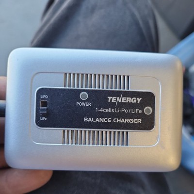 Team Tenergy Balance Charger TN267 for 1-4 Cells Li-PO Li Fe Battery 