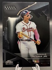 Topps Ronald Acuña Jr. Atlanta Braves 2026 Chrome Black Base Set #3