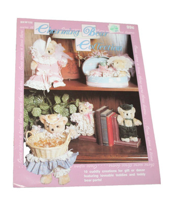 Charming Bear Collection 10 Cuddly Creations 1990 Wang BKW122 Clown Lucy Fancy