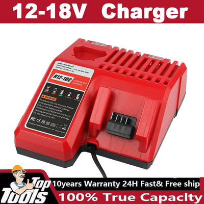 12-18V Rapid Charger M12-18C For Milwaukee M12 M18 48-11-1850 Li-ion Ladegerät