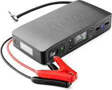 HALO Bolt Air 58830 Portable Car Battery Jump Starter  100 PSI Air Compressor,
