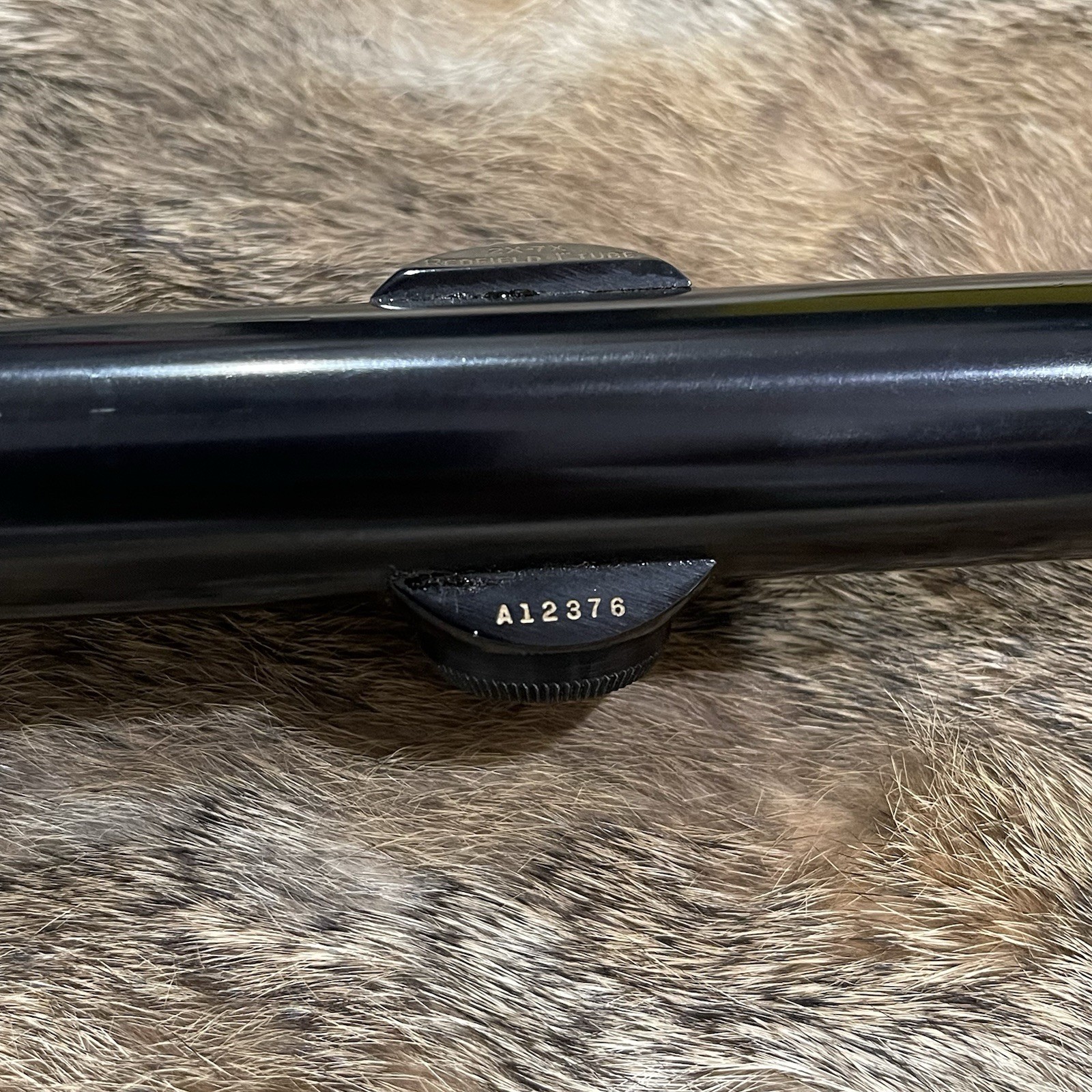 VINTAGE REDFIELD 2X-7X GLOSS 1" RIFLE SCOPE CENTER DOT FINE RETICLE RARE FIND
