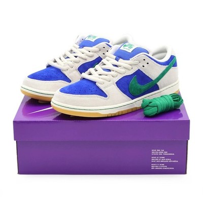 HF3704-001 Nike SB Dunk Low Phantom Malachite Hyper Royal Blue Green (Herren)