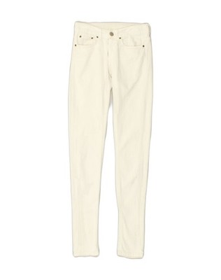 DONDUP Womens Skinny Jeans W25 L33 White Cotton AM07