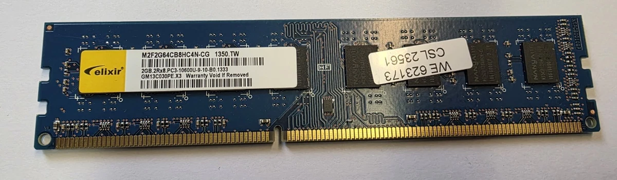 Elixir Computer RAM 4 GB Capacity per Module for sale | eBay