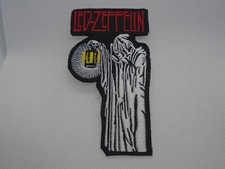 LED ZEPPELIN WIZARD IRON ON EMBROIDERED PATCH