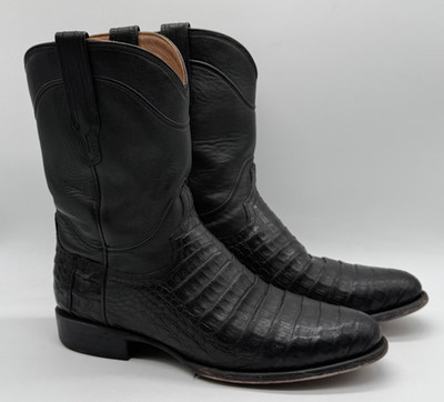 Tecovas The Cole , Cowboystiefel Western Handmade Boots Echtleder Gr. 44 defekt