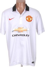 MANCHESTER UNITED 2014/2015 AWAY FOOTBALL SHIRT NIKE SIZE L ADULT