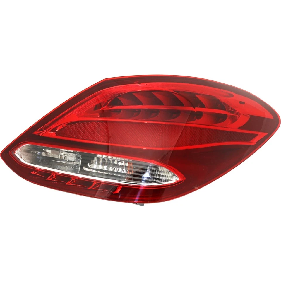 Halogen Tail Light Set of 2 For 2015-2017 Mercedes Benz C300 Sedan LH and RH - Image 3 of 4