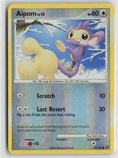 Aipom 51/100 Common Majestic Dawn Pokemon Reverse Holo Lightly Played on eBay