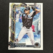 2025 Topps Holiday Griffin Conine #H124 Marlins RC