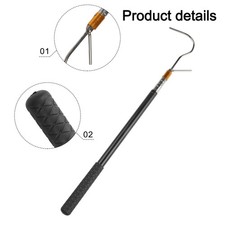 RV Awning Opener Telescopic Awning Rod Adjustable Length From 53.5cm To 160cm