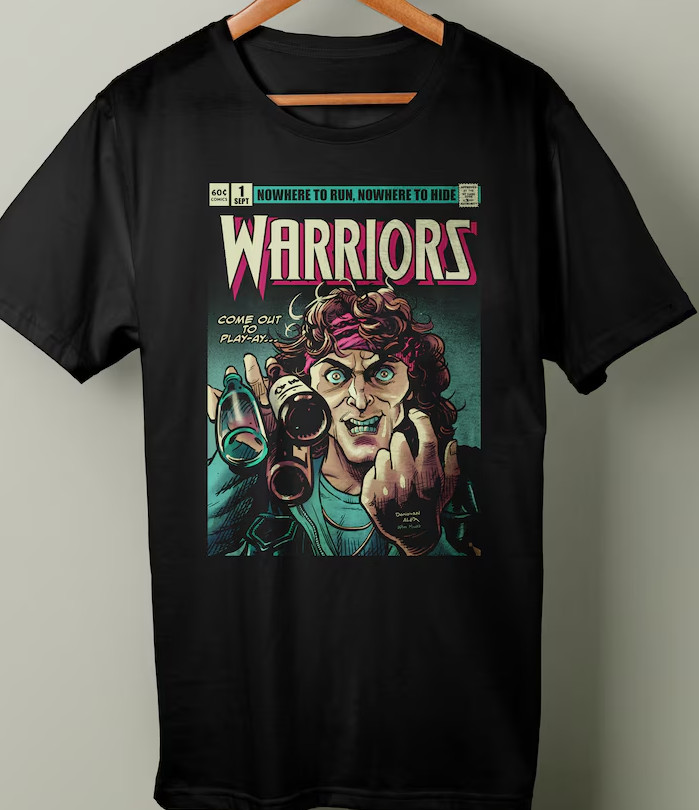 The Warriors movie film vintage black color shirt VK12234