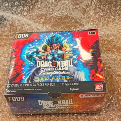 Bandai Dragon Ball Super Fusion World Dual Evolution FB09 Booster Box 144 Cards