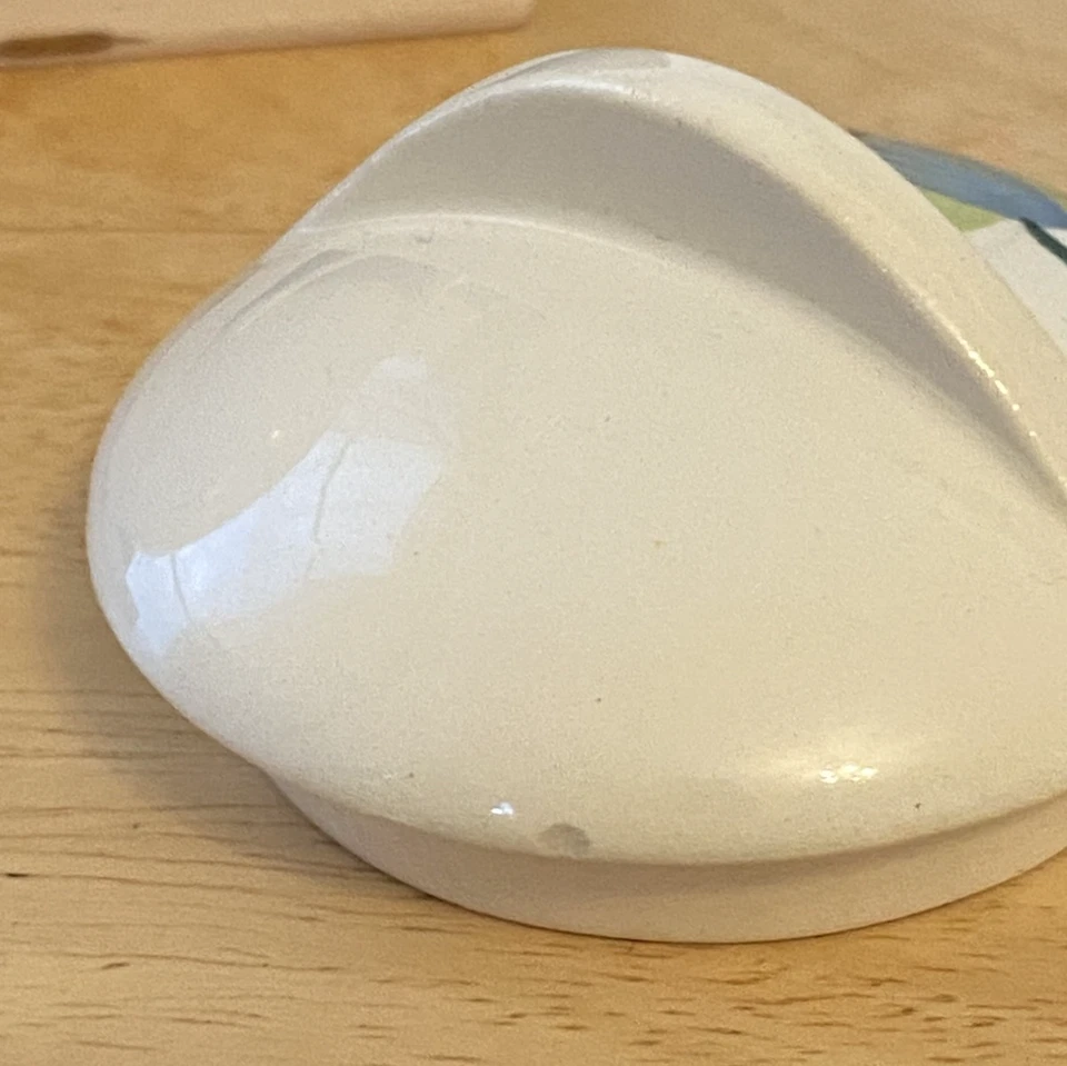 Blue Ridge Southern Pottery Green Eyes Sugar Bowl w/ Lid MCM Discontinued - Image 4 of 4