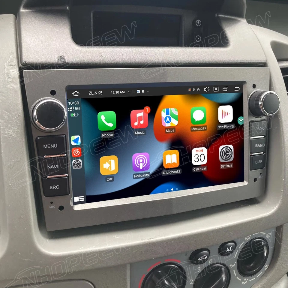 NHOPEEW Autoradio Carplay per Renault Trafic MK2 OPEL Vivaro A NAVI GPS Android 15 2+64G
