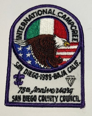 San Diego 1989 International Camporee California Mexico   Boy Scout DC4