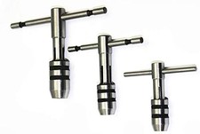OMEX Adjustable T-Handle Tap Wrench Set   3 Piece M1-M4 / M4-M8 / M6-M12 -...
