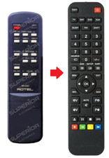 Ersatz Fernbedienung für Rotel RR-930 / RSP-980