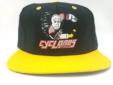 Cincinnati Cyclones Hat Vintage Flat Bill Snapback Wool Blend 2-Tone Hat