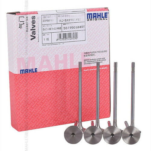 MAHLE OEM Engine Intake & Exhaust Valves Set 6mm For Audi A4 VW Golf 1.8T 2.0T - Photo 1/2