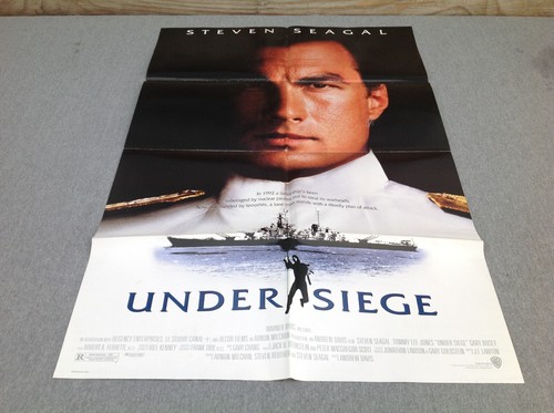 1992 Under Siege Original Movie House Full Sheet Poster