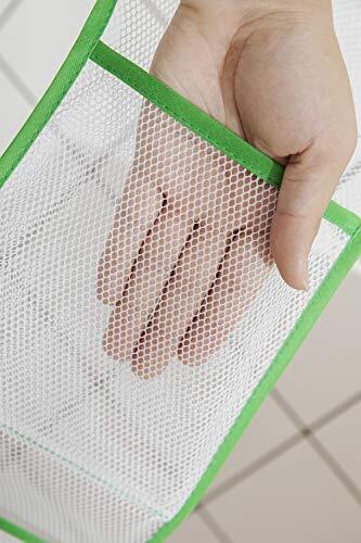 Hanging Storage Shower Caddy Organizer,Mesh Pockets for Gray - 第 4/7 張圖片