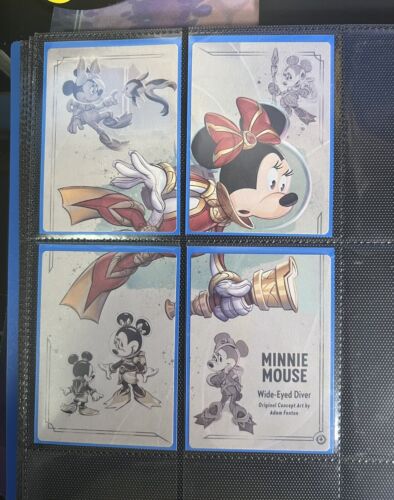 Disney Lorcana TCG Rise of Floodborn Near COMPLETE MASTER Set Foil & Non - MINT - Picture 10 of 10