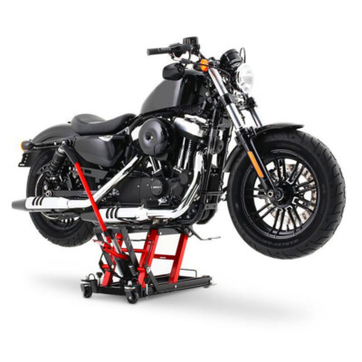 Motorcycle Workbench Lift Jack Hydraulic ATV Stand Table 1500 LB Garage ...