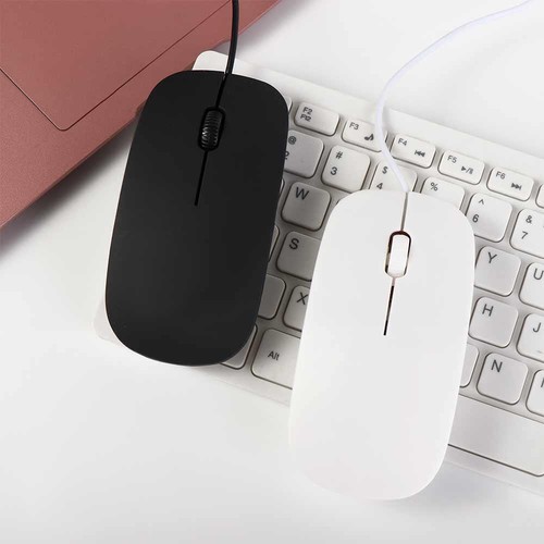 White Gaming Mouse Usb Wired Mouse Optical Mouse Computer Mouse Wired Mouse - Picture 6 of 14