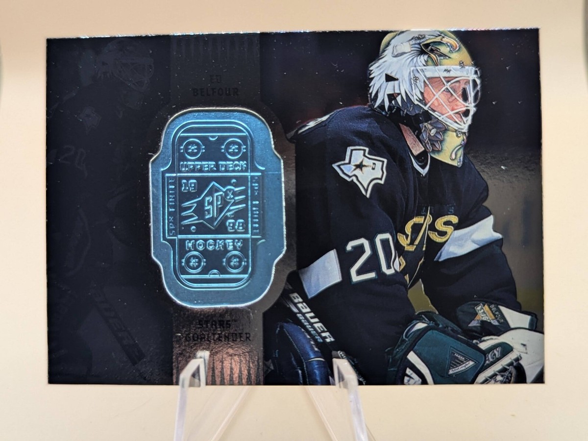 1998-99 Upper Deck SPx Finite Ed Belfour hockey card #29 Dallas
