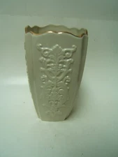 Lenox Eros Collection Square Vase 9" Tall Mint Condition Made in USA 