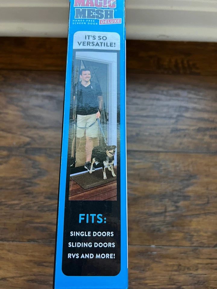 Неиспользованный! Магнитная дверная крышка с сеткой Black Magic Deluxe без помощи рук - Изображение 3 из 4