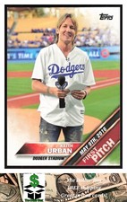 2016 Topps Update First Pitch #FP-5 Keith Urban - Los Angeles Dodgers