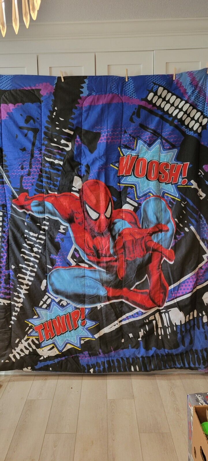 Surreal Entertainment Marvel Spider-Man Amazing Fantasy No. 15 Fleece Throw  Blanket | 60 x 45 Inches