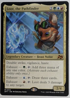 Loot , the Pathfinder x1 Aether Drift Magic the Gathering MTG LP/NM