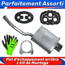 Pot d'échappement Fiat 500