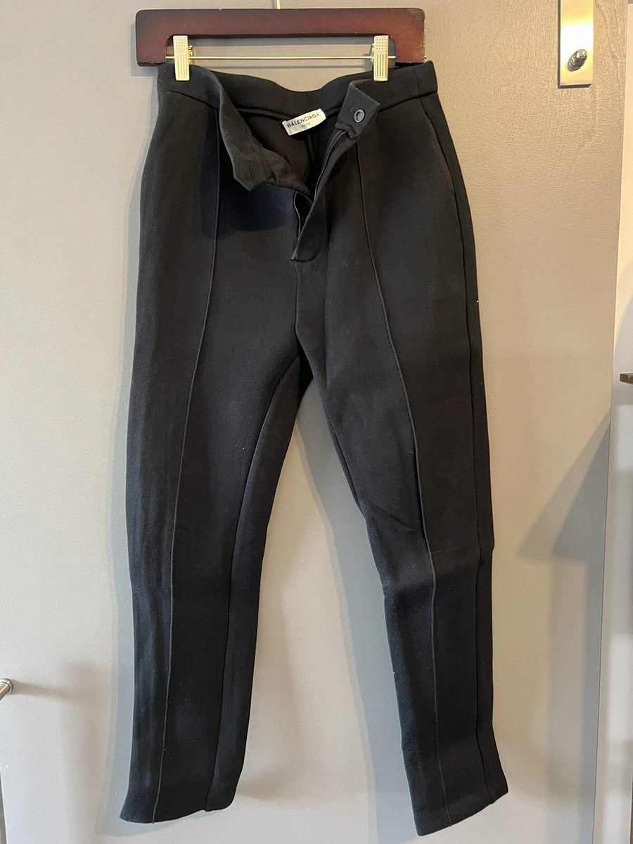 Balenciaga black deals pants
