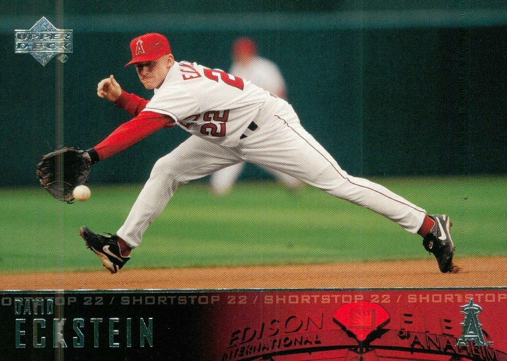 2004 Upper Deck David Eckstein 34 Angels
