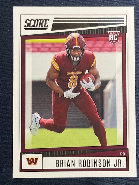 2022 Score - Rookies Brian Robinson Jr. #338 (RC)*