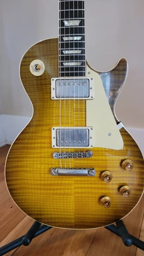 Gibson 2019 Les Paul Standard 60th Anniversary Green Lemon Fade 