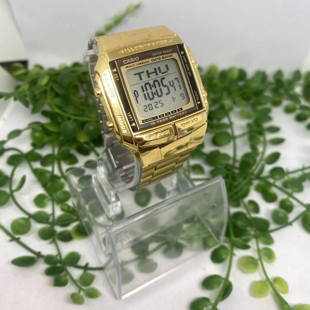 DB-360 CASIO Casio Watch Data Bank Gold | eBay