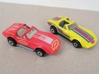Vintage Matchbox 70's Corvette T-Top Excellent Condition - Lot of 2 cars