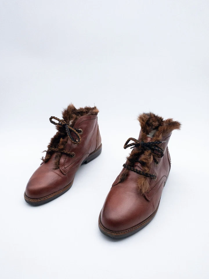 LINEA INBAL Damen Schnürboots Stiefelette Ankle Boots Gr 39 EU Art 29084-50 - Bild 2 von 4