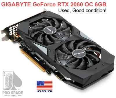 Rtx 3060 Gigabyte Geforce Rtx 2060 Oc Hashrate Nvidia Geforce