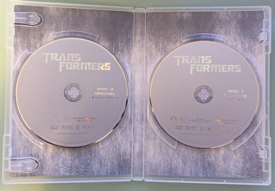 Transformers (DVD, 2007, 2-Disc Set, Canadian, Special Edition) - Image 3 of 4