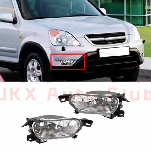 For Honda CR-V CRV 2002 2003 2004 e Pair Lens LED Front Bumper Fog Light Lamps - Picture 11 of 11